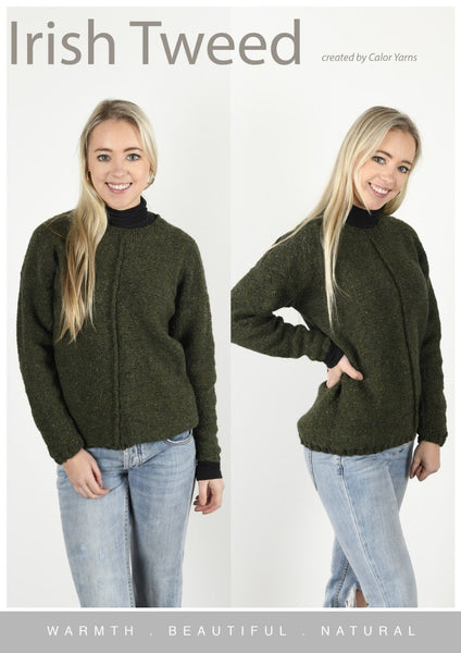 Cy126 Classic Sweater E Pattern Crumbz Craft