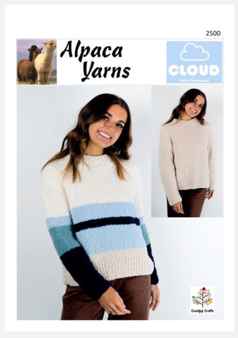 2500 Cloud Oversized Sweater (e-pattern)