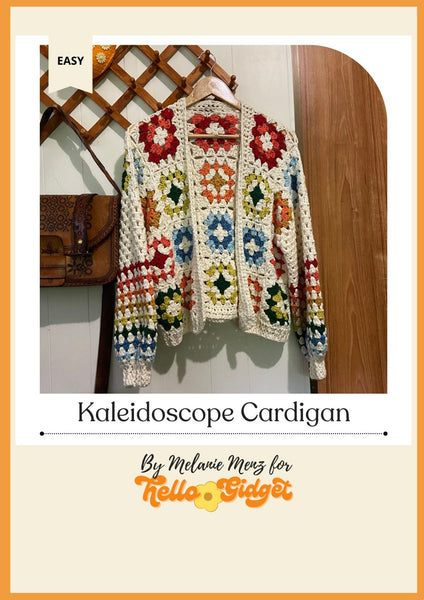 34451 Kaleidoscope Crochet Cardigan (e-pattern)