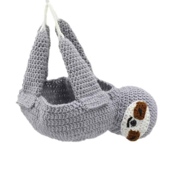Crochet Plant Hanger Kit - Sloth