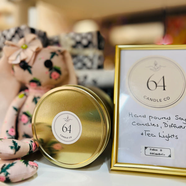 Sweet Pea & Vanilla Soy Candle