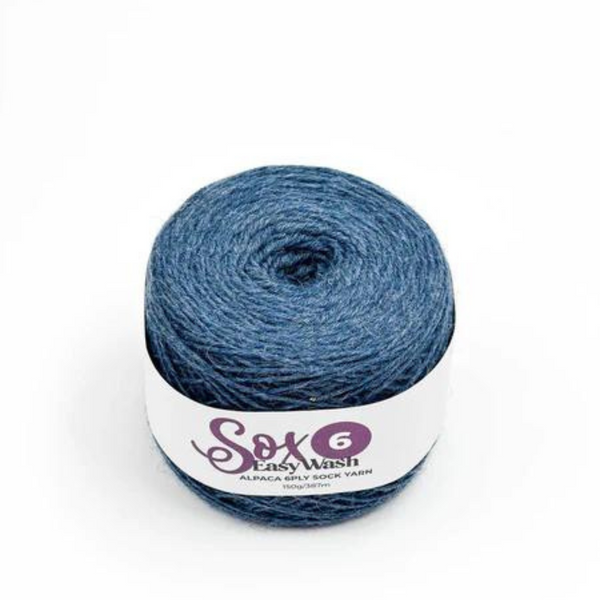 Sox 6 Easy Wash   6 ply