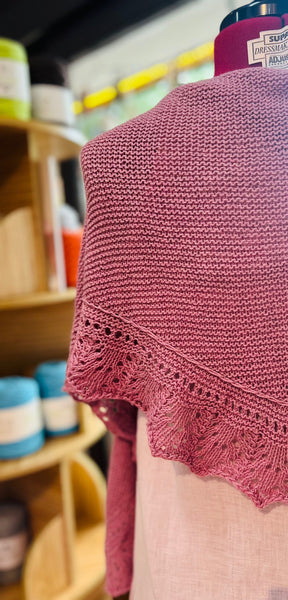 Squall Shawl Kiwi Lace  (e-pattern)