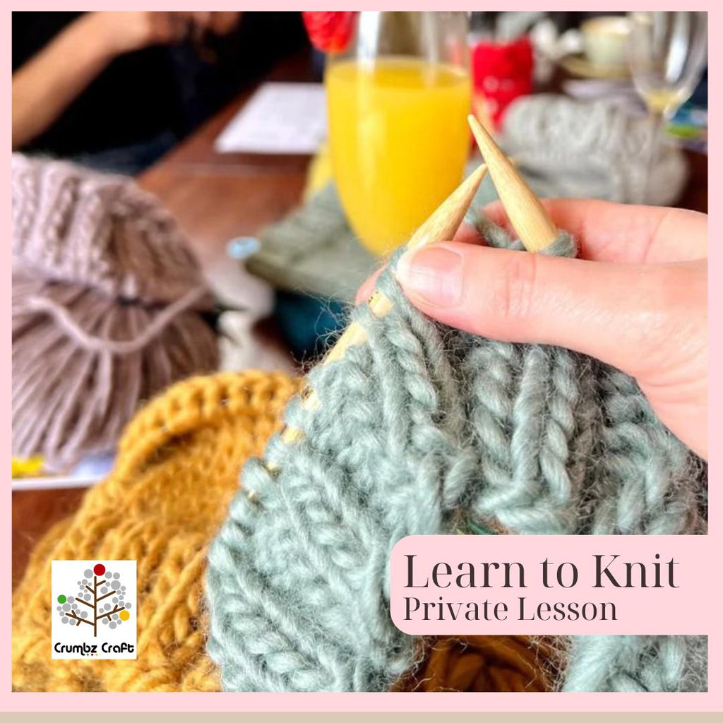 Book a Private Knitting Lesson | Learn to Knit