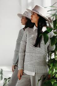 Crochet Sweaters with a Textured Twist