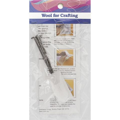 Felting Needles Short 75cm Pk4 DF9FNS4